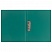 превью Папка с боковым металлическим прижимом BRAUBERG стандарт, зеленая, до 100 листов, 0,6 мм