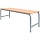 Скамья для стола обеденного Мета Мебель, 3-местная, 1500×320×460, каркас серый, ЛДСП бук