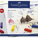Пастель Faber-Castell «Soft pastels», 48 цв., мини, картон. упак. 