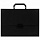 Портфель пластиковый STAFF А4 (330×235×36 мм), 7 отделений, индексные ярлыки, черный, 229243