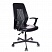 превью Кресло офисное Easy Chair 225 черное (искусственная кожа/сетка/металл)