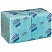 превью Салфетки бумажные Luscan Profi Pack 1-слойные (24×24 см, пастель, голубые, 400 штук в упаковке)