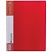 превью Папка 40 вкладышей BRAUBERG "Contract", красная, вкладыши-антиблик, 0,7 мм, бизнес-класс