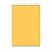 превью Блокнот Attache Bright colours A5 60 листов желтый в клетку на спирали (148×215 мм)