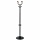 Вешалка-стойка «Квинтет ТМК-1», 1.93 м, диск 39 см, 5 крючков + место для зонтов, металл, хром/черная