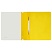 превью Папка-скоросшиватель пластик. СТАММ А5, 180мкм, желтая с прозр. верхом