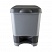 превью Ведро-контейнер 20 л с педалью, для мусора, 43×33х33 см, цвет серый/графит, 428-СЕРЫЙ