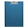 Папка-планшет с зажимом OfficeSpace, ПВХ, синий