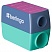 превью Точилка пластиковая Berlingo «ColorShift», 2 отверстия, контейнер, ассорти, туба