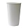 Стакан одноразовый для холодных и горячих напитков Комус Стандарт бумажный белый 400 мл 18 штук в упаковке