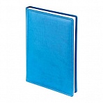 Ежедневник недатированный Attache Velvet искусственная кожа A5 136 листов синий флуор (145×205 мм)