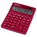 Калькулятор настольный Eleven SDC-444X-PK, 12 разрядов, двойное питание, 155×204×33мм, розовый