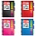 Бизнес-блокнот BRAUBERG, А7+, 95×145 мм, «Select», зернистый кожзаменитель, резинка, линия, 64 л., красный