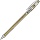 Ручка гелевая Crown «Hi-Jell Needle Grip» зеленая, 0.7мм, грип, игольчатый стержень, штрих-код