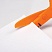 превью Ножницы ПИФАГОР «Тигренок», 120 мм, с безопасными пластиковыми лезвиями, оранжевые, картонная упаковка с европодвесом