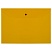 превью Папка-конверт на кнопке СТАММ А4, 120мкм, пластик, прозрачная, желтая