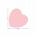 превью Самоклеящийся блок фигурный Berlingo «Сердце», 70×70мм, 50л, малиновый неон, европодвес