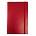 превью Бизнес-блокнот BRAUBERG, А7+, 95×145 мм, «Select», зернистый кожзаменитель, резинка, линия, 64 л., красный