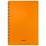 превью Тетрадь 60л. А4 клетка на гребне OfficeSpace «Neon», оранжевая пластиковая обложка
