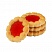 превью Печенье сдобное Деловой Стандарт Cookies with cherry marmalade, 425г