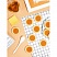 превью Печенье сдобное Деловой Стандарт Cookies with orange marmalade, 420г