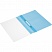 превью Папка-скоросшиватель Attache A4 голубая 10 штук в упаковке (толщина обложки 0.11 мм)