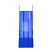 превью Лоток для бумаг вертикальный СТАММ «Фаворит», тонированный синий, ширина 90мм