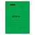 превью Скоросшиватель OfficeSpace «Дело», картон мелованный, 300г/м2, зеленый, пробитый, до 200л. 