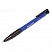 превью Ручка шариковая BRAUBERG автоматическая «Explorer», корпус синий, толщина письма 0.7 мм, резиновый держатель, синяя