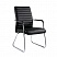 превью Конференц-кресло Easy Chair 806 VPU черное (экокожа/металл хромированный)