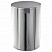 превью Ведро-контейнер для мусора (урна) Титан,  10л,  с педалью,  круглое,  металл, хром