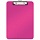 Доска-планшет LEITZ «WOW», с верхним прижимом, A4, 320×228 мм, пластик, 1.7 мм, розовая