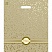 превью Пакет полиэтиленовый Голди золотистый 42×48 см с вырубной ручкой (25 штук в упаковке)