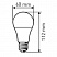 превью Лампа светодиодная ЭРА LED 11 Вт E27 грушевидная 6000 К дневной белый свет