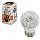 Лампа светодиодная ЭРА, 7 (60) Вт, цоколь E27, прозрачный шар, теплый белый свет, 30000 ч., LED smdP45-7w-827-E27-Clear