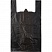 превью Пакет-майка Знак Качества ПНД усиленный черный 30 мкм (40+18x70 см, 50 штук в упаковке)