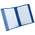 превью Демосистема настольная OfficeSpace с 10 панелями А4, синяя