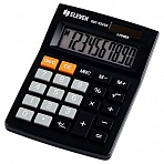 Калькулятор настольный Eleven SDC-022SR, 10 разрядов, двойное питание, 88×127×23мм, черный