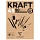 Блокнот для эскизов и зарисовок 50л. А5 на склейке Clairefontaine «Kraft», 120г/м2, верже, крафт