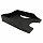 Вертикальный накопитель Attache Мрамор картонный черный ширина 75 мм (2 штуки в упаковке)