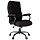 Кресло руководителя Helmi HL-ES02 «Extra Strong» повышенной прочности, ткань черно-серая, до 200кг