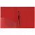 превью Папка с металлическим скоросшивателем и внутренним карманом BRAUBERG «Contract», красная, до 100 л., 0.7 мм
