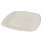 Тарелка одноразовая АВМ-Пластик пластиковая белая 30×30 см 12 штук в упаковке