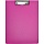 Папка-планшет с крышкой Attache Selection пластиковая розовая (2.3 мм)