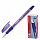 Ручка шариковая Stabilo «Bille 508 Needle» синяя, 0.7мм, грип, тонированный корпус