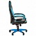 превью Кресло игровое Easy Chair 690 TPU синее/черное (экокожа/ткань, пластик)