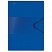превью Папка на резинке Attache Digital А4+ пластиковая синяя (0.45 мм, до 200 листов)