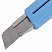 превью Нож канцелярский 18 мм BRAUBERG «Delta», автофиксатор, цвет корпуса голубой, блистер, 237087