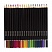 превью Карандаши цветные BRAUBERG «Artist line», 24 цвета, черный корпус, заточенные, высшее качество