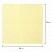 превью Салфетки бумажные, 250 шт., 24×24 см, ЛАЙМА, желтые (пастель), 100% целлюлоза, 111948